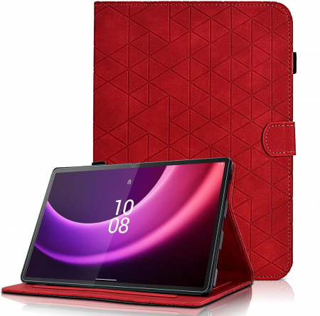 huse tablete - Husă din piele pentru Lenovo Tab P11 2nd Gen 11,5 inch TB350FU/TB350XU 2022 -Rosie