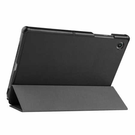 Husă Samsung Galaxy Tab A8 10.5 inch 2021 (SM-X200/X205/X207), subțire, cu suport pliabil, pentru trezire/somn automat (Roșu) [5]