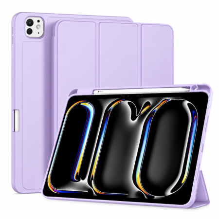huse tablete - Husa tableta mov iPad Air 11 a 4-a/a 3-a/a 2-a generație (2022/2021/2020 cu Auto Sleep Wake