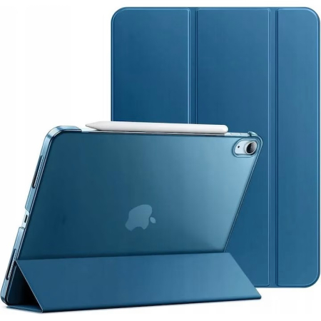 huse tablete - Husa albastra tableta iPad Air 11 Air 4/5/11", TPU, suport Pencil,