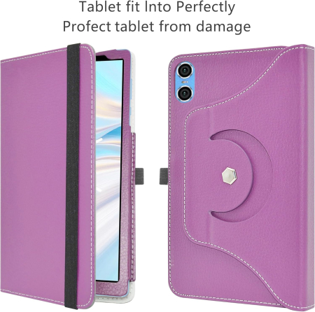 Husă tableta TECLAST P26T / Vortex T10 / Vortex T10M de 10,1 inch, violet [1]