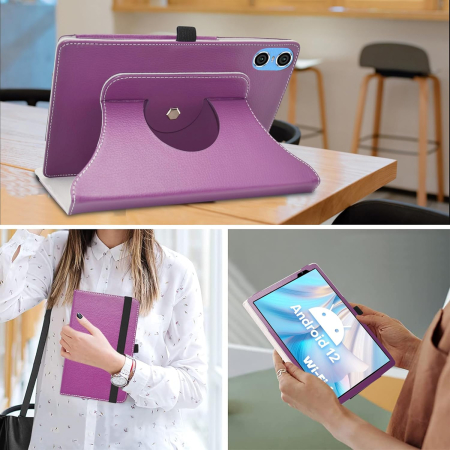Husă tableta TECLAST P26T / Vortex T10 / Vortex T10M de 10,1 inch, violet [5]