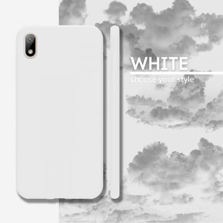 Husa telefon pentru Huawei Y5 2019 TPU Soft Gel, Alba [7]