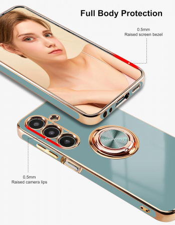 Husa telefon pentru Samsung Galaxy A15, dura, magnetica, cu 60° rotire, cu protectie ecran [3]