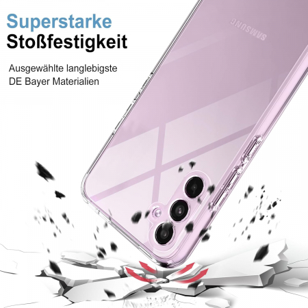 Husa telefon pentru Samsung Galaxy S23 5G, transparenta, silicon TPU moale, rezistent la șoc [3]