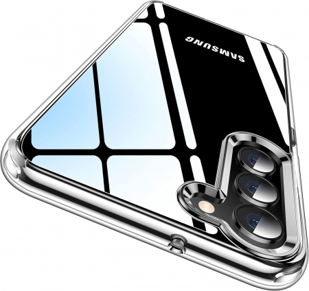 huse protectie - Husa telefon pentru Samsung Galaxy S23 6.1, transparenta, silicon TPU moale, rezistent la șoc