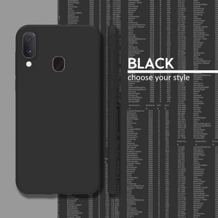 Husa telefon pentru Samsung Galaxy A40 TPU Soft Gel, negru [7]