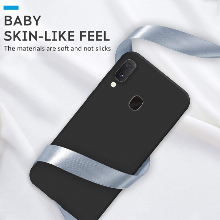 Husa telefon pentru Samsung Galaxy A40 TPU Soft Gel, negru [4]