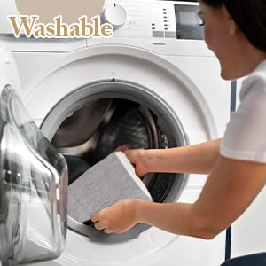 Husa universală anti-alunecare, protector de fotoliu, cu textura groasă 70x70 cm, gri deschis [4]