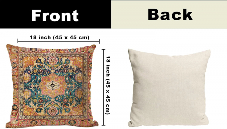 Huse pentru perini ornamentale 45x45 cm set 4 buc [5]