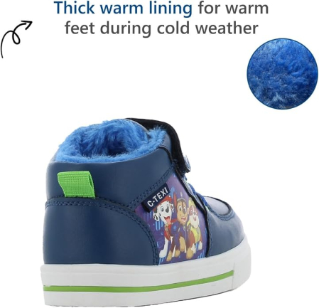 Sneakers Băieți Leomil Paw Patrol, Chase, Marshall și Rubble, Talpă Antiderapantă, 30 [4]
