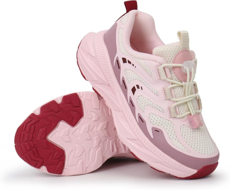 Incaltaminte sport copii, adidasi respirabili, antiderapanti, Roz 29 [3]