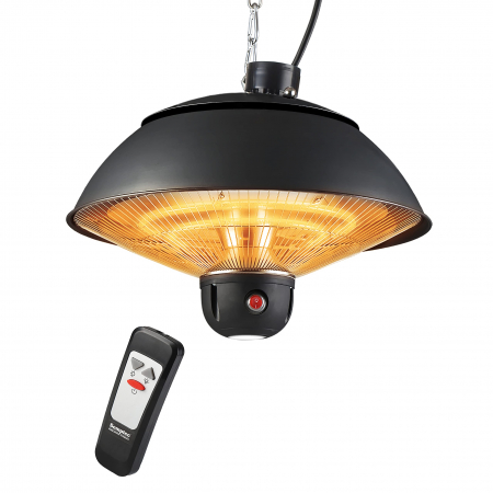 INCALZIRE - INCALZITOR ELECTRIC DE EXTERIOR, SUSPENDAT CU TELECOMANDA 2000W