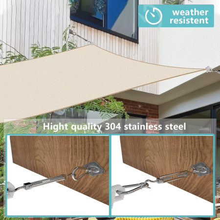 Set ancorare din otel cu ancore, suporti, carabine, diburi si horsuruburi, 40 piese [5]