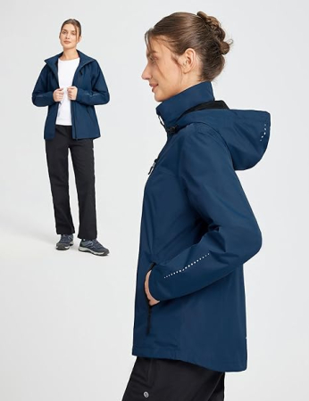 Jacheta usoara de primavara pentru femei, respirabila, Albastra S [4]