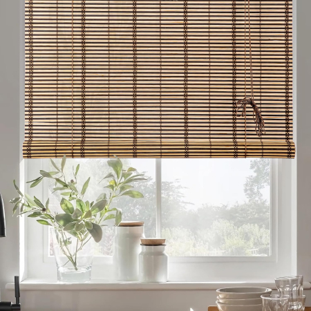 Jaluzea rulanta pentru interior din bambus 80 x 160 cm [3]