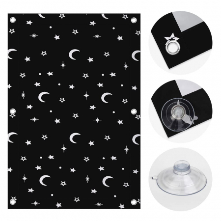 accesorii geamuri - Jaluzele portabile, opace, reflectorizante pentru geamuri, fara gaurire 48x115cm