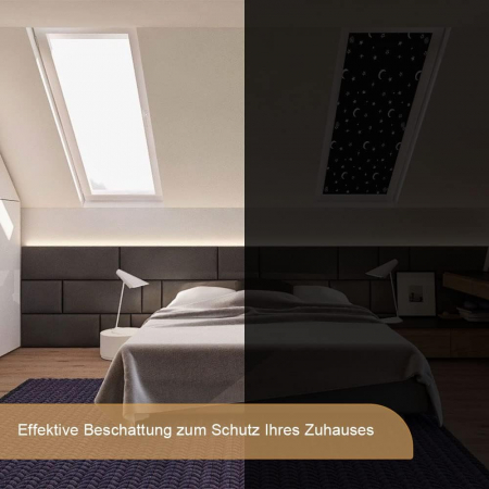 Jaluzele portabile, opace, reflectorizante pentru geamuri, fara gaurire 48x115cm [4]