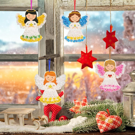 Joc de artizanat pentru impodobit pomul de Craciun, 24 piese [3]