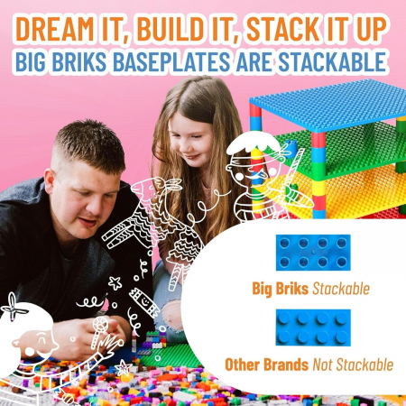 Joc de constructie pentru dezvoltarea imaginatiei si indemanarii tip LEGO, 48 piese [4]
