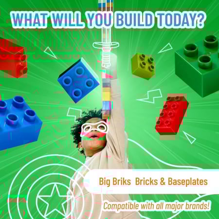 Joc de constructie pentru dezvoltarea imaginatiei si indemanarii tip LEGO, 48 piese [5]