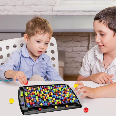 Joc de strategie pentru 2 persoane cu 120 de bile multicolore [5]