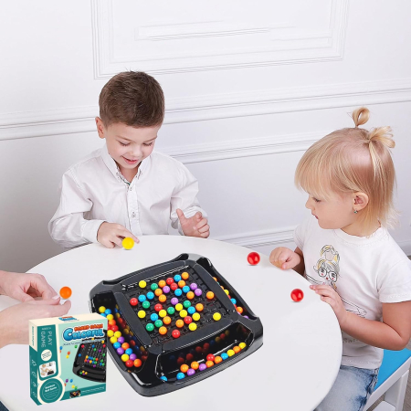 Joc de strategie pentru 2 persoane cu 80 de bile multicolore [6]