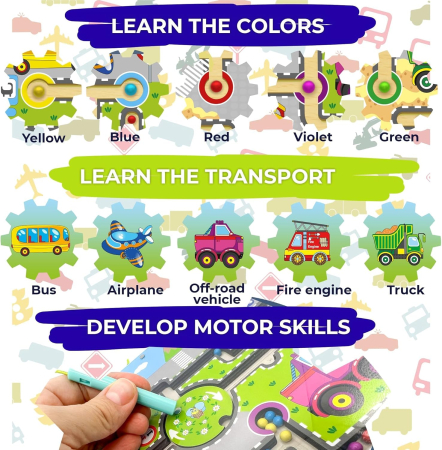 Joc magnetic de atentie si indemanare pentru copii [2]