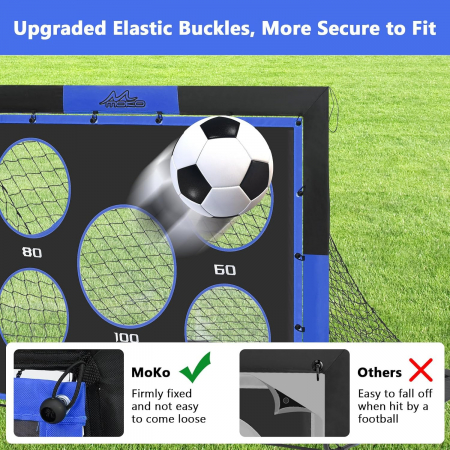 Poarta pliabila pentru antrenament fotbal copii 122x95x96 cm [2]