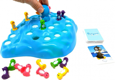 Joc pentru copii si adulti cu figurine pinguini [1]