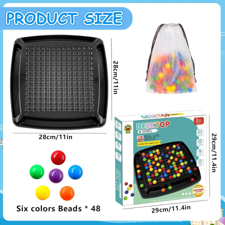 Joc de strategie pentru 2 persoane cu bile multicolore [1]