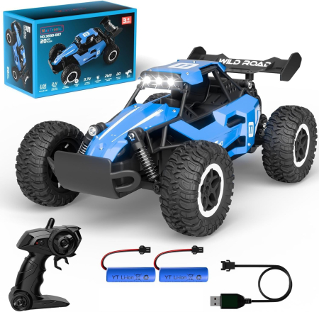 MASINUTE DE JUCARIE - Masinuta de teren RC Monster Truck 4WD cu telecomanda, masinuta de acrobatii