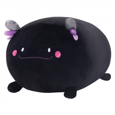 plusuri - Jucarie de plush NEAGRA tip perina 40cm inaltime