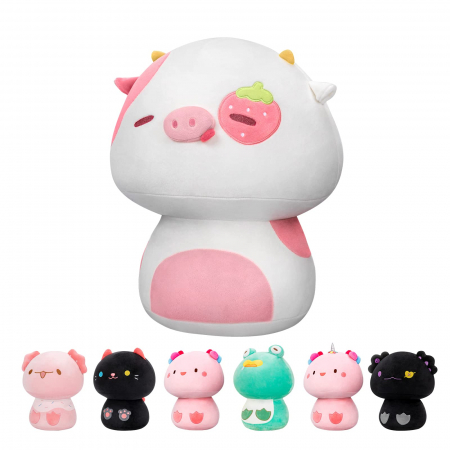 plusuri - Jucarie de plush ALBA tip perina 36cm inaltime