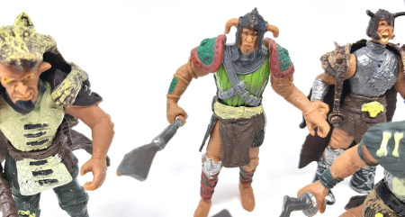 Figurine din filme SF, orci pregatiti de lupta, set 4 piese [1]