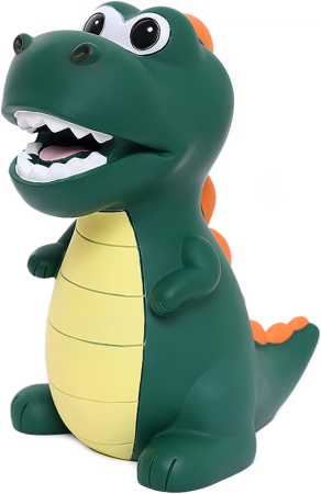 CASA SI GRADINA - Dinozaur verde pusculita pentru copii