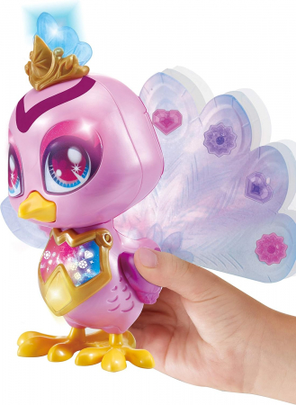 Jucarie luminoasa model pasare, animal de companie cu accesorii [4]