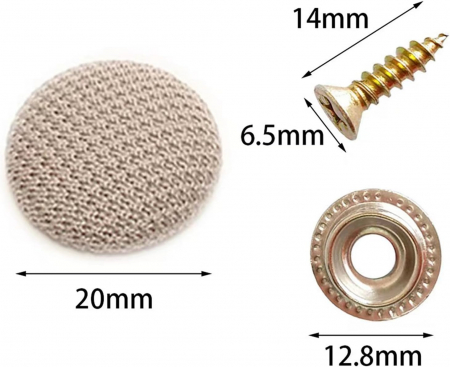 Kit reparatii plafon auto dezlipit- set complet [2]