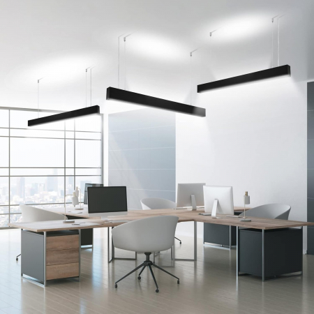 Lampa LED suspendata usoara 114.5 cm, inaltime reglabila, 40W 4000K [5]