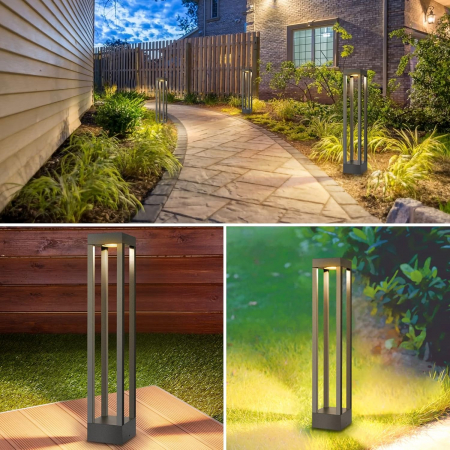 Lampa de gradina cu LED-uri 9W, iluminat 3000K, 60CM IP65 [2]