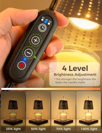 Lampa incalzire controlata a lumanarilor parfumate [3]