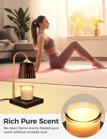 Lampa incalzire controlata a lumanarilor parfumate [4]