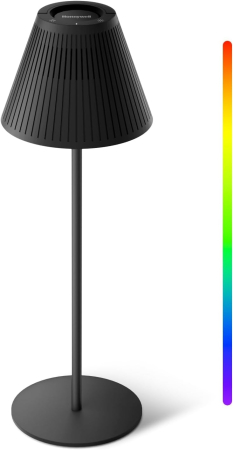 CASA SI GRADINA - Lampa de masa LED reincarcabila, 4 culori, 9 RGB, metal, fără fir, 5200 mA
