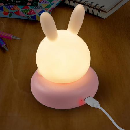 Lampa de veghe reincarcabila din silicon, Iepuras [4]