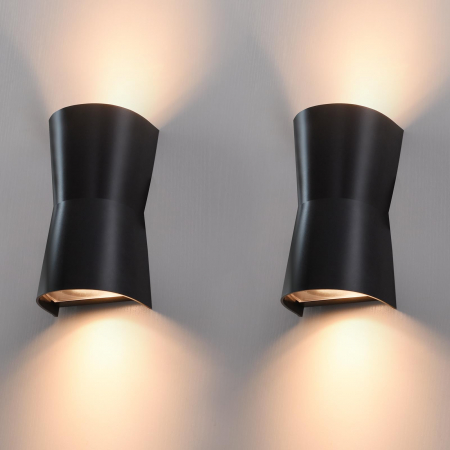ILUMINAT - Lampa de perete impermeabila 24W set 2 buc