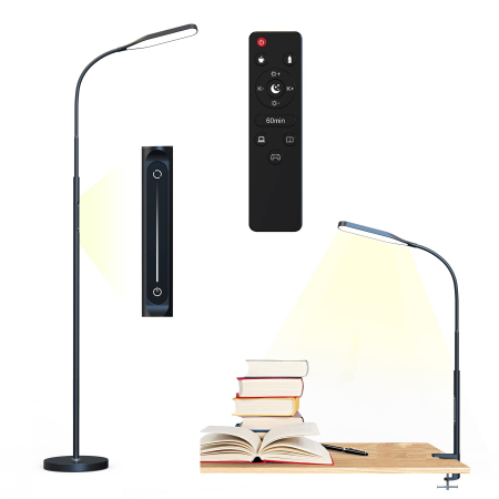 ILUMINAT - LAMPA DE PODEA SAU BIROU CU LEDURI SI TELECOMANDA