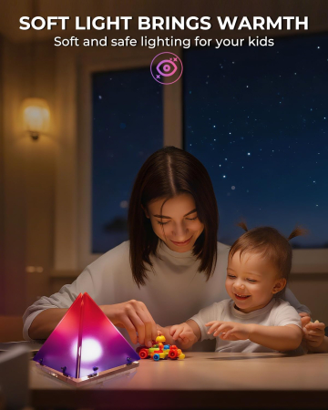 Lumină de noapte în formă de piramidă DIY cu temperaturi de culoare ajustabile [2]