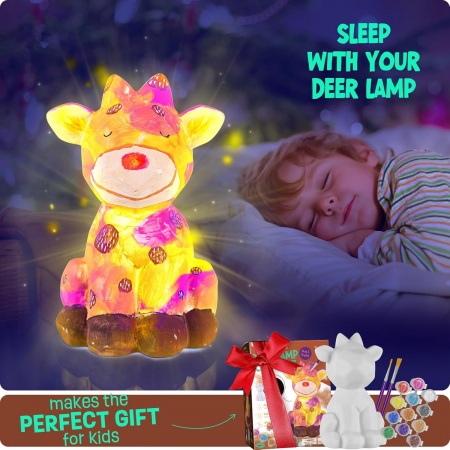 Lampa de veghe cerb cu set de pictura [5]