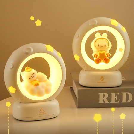 Lampa de veghe LED cu pisicuta cu 3 intensitati de lumina [6]