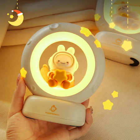 Lampa de veghe LED cu pisicuta cu 3 intensitati de lumina [2]